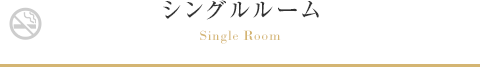 シングルルーム Single Room